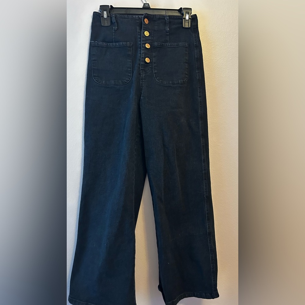 Entro Wide leg dark jeans